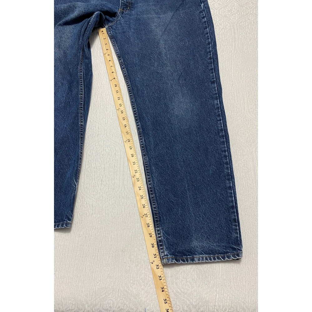 Vintage Carhartt B17 HDK Jeans Men's Size 44×32 Blue Original Fit USA Components - Picture 9 of 10